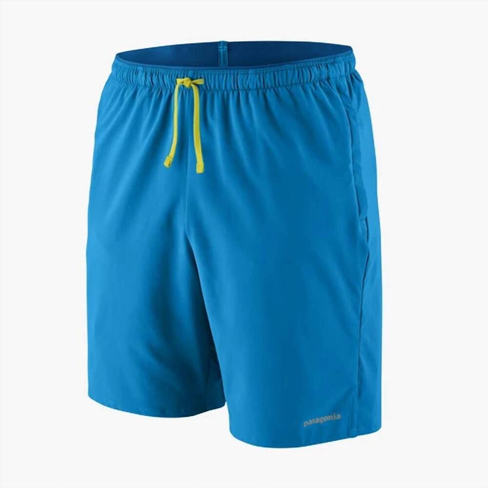 NEW PATAGONIA men's multi trails shorts in vessel blue